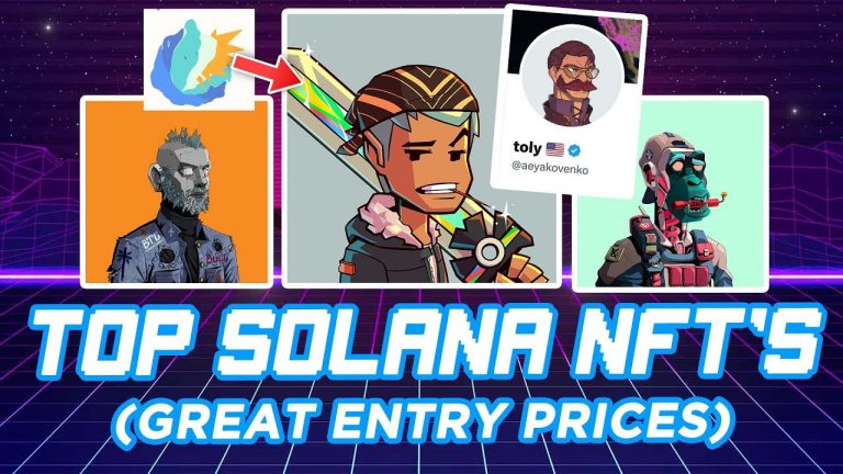 Top Solana NFT’s with Great Deals Now!!