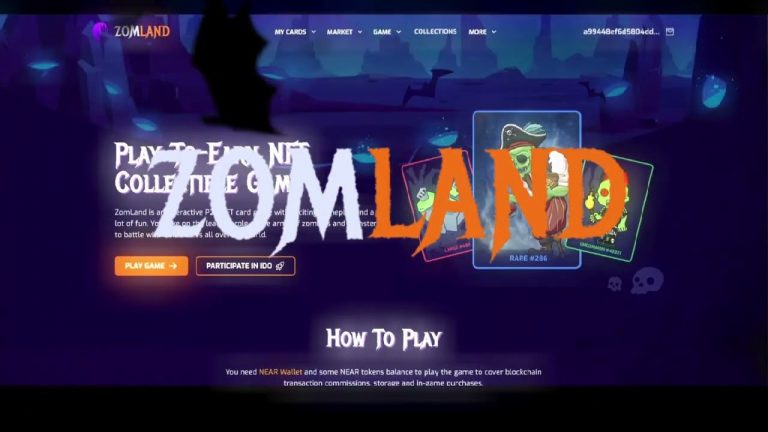 Zomland P2E NFT Card Game Analysis