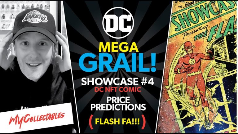 Showcase 4 DC NFT Comic Drop! MEGA GRAIL! Price Predictions!