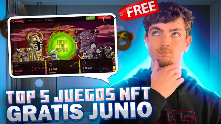 TOP 5 MEJORES JUEGOS NFT GRATIS PARA GANAR DINERO SIN INVERTIR | Junio 2023